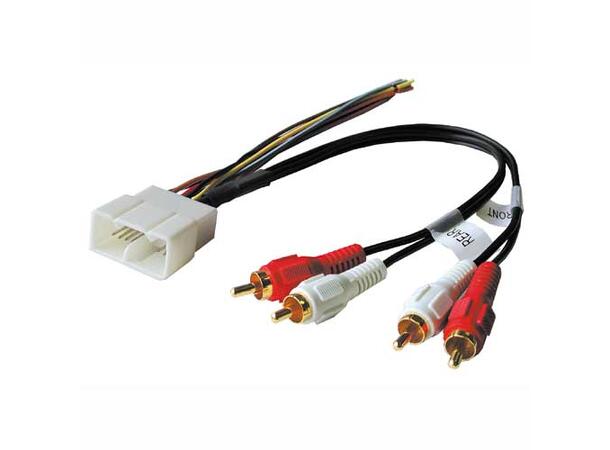 Adapterkabel - Toyota 1987-2006 m/RCA 